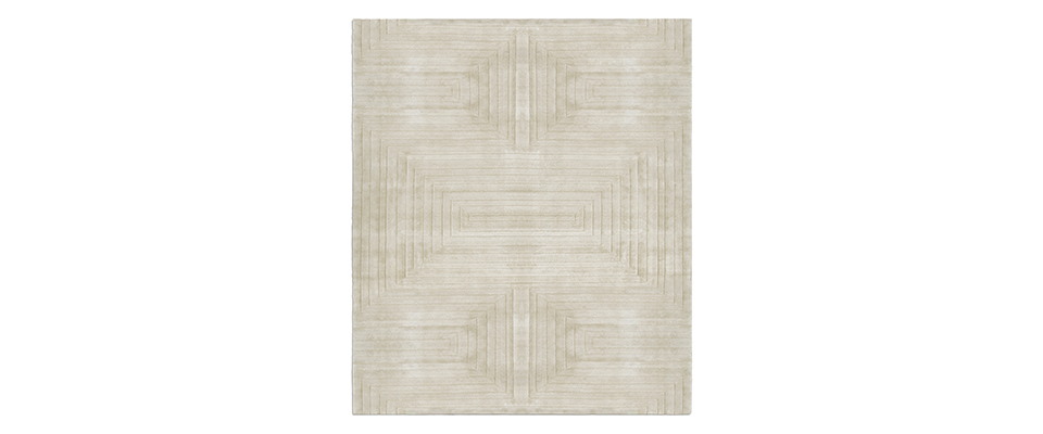 White Garden Rug Rug'Society Love Happens