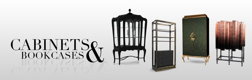 CABINETS AND BOOKCASES Banner