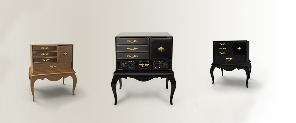 BROOKLYN Bedside Table Boca do Lobo