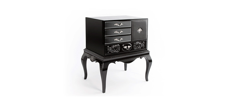 BROOKLYN Bedside Table Boca do Lobo