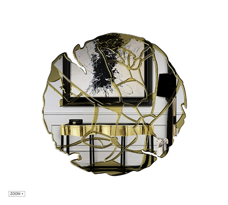 Glance  Mirror  Boca Do Lobo Love Happens