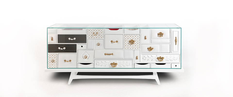 Mondrian Sideboard  Boca Do Lobo Love Happens
