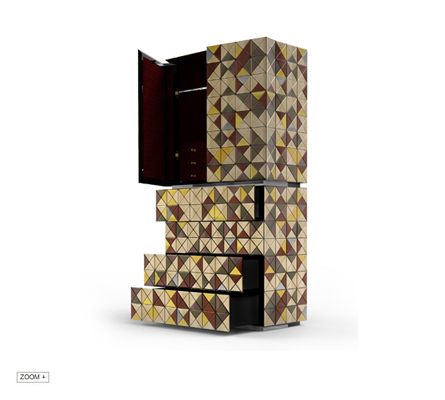 Pixel Adonized Cabinet  Boca do lobo Love Happens