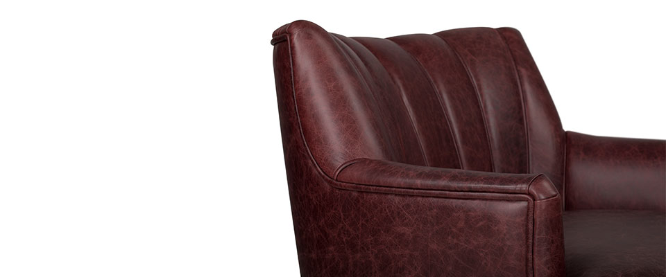 Plum  Single Sofa  Brabbu Love Happens