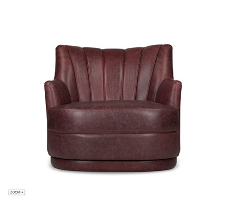 Plum  Single Sofa  Brabbu Love Happens