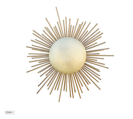 Soleil  Sconce  Brabbu Love Happens