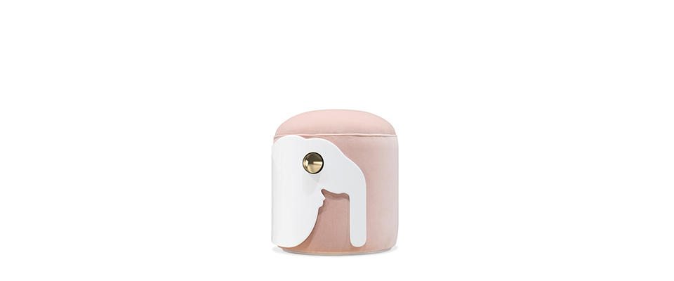 Animal elephant Stool  CIRCU Love Happens