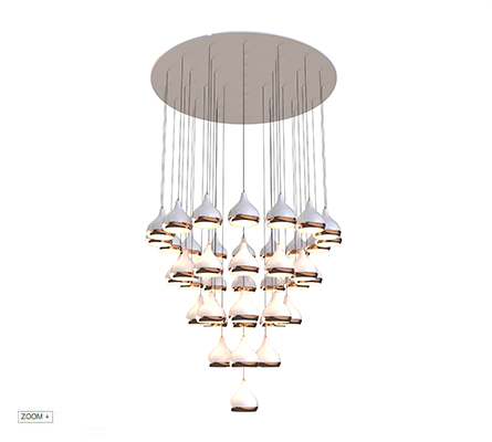hanna Chandelier  Delightfull Love Happens
