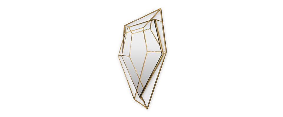 Diamond  Mirror  Essential Home Love Happens