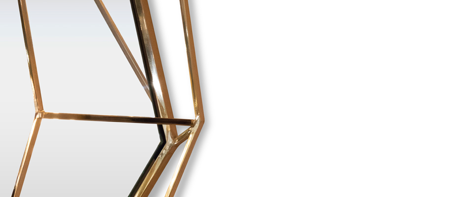 Diamond  Mirror  Essential Home Love Happens