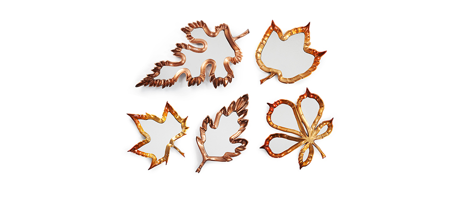 Fallen Leaves Mirror InsidherLand Love Happens