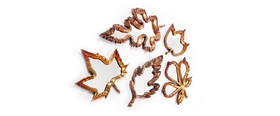 Fallen Leaves Mirror InsidherLand Love Happens