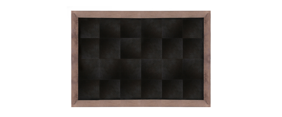 METALLIC NICKEL Rug by Koket