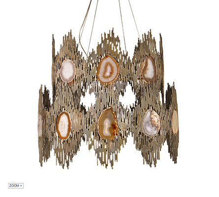 VIVRE 2 RINGS Chandelier Koket