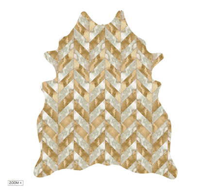  Twiggy Art Yellow Beige Rug Miyabi Casa Love Happens