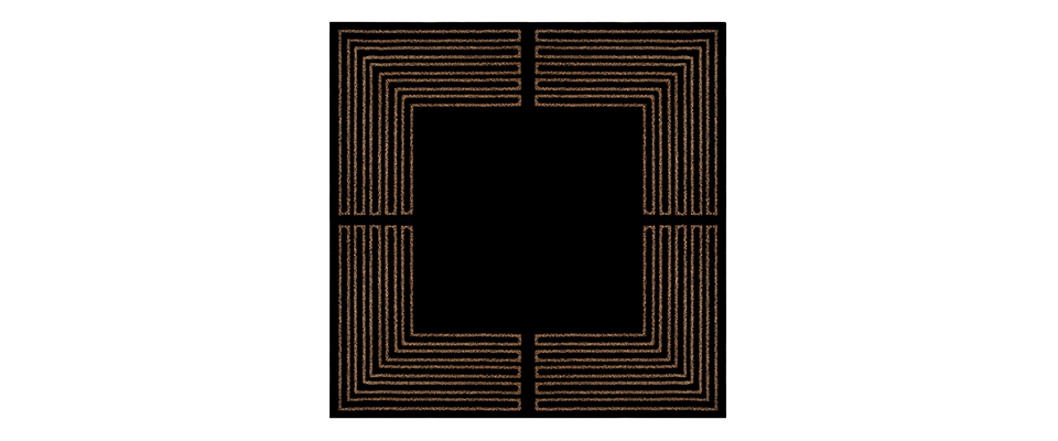 Midnight Rug Rug'Society Love Happens
