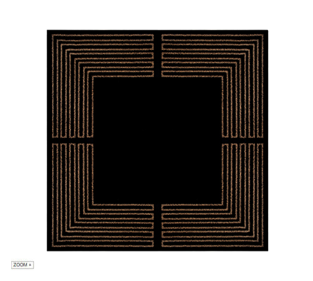 Midnight Rug Rug'Society Love Happens