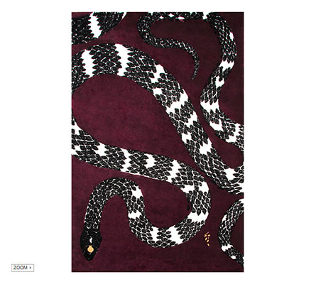Snake 8 Rug Rug'Society Love Happens