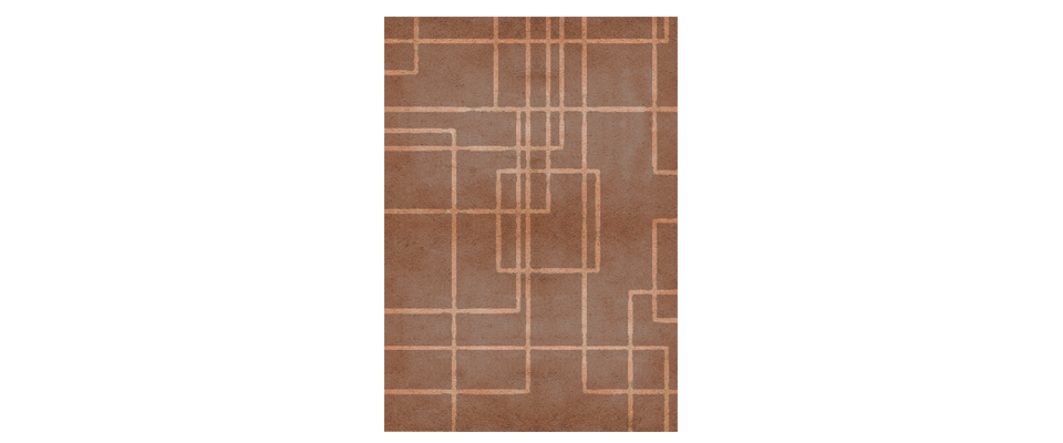 Terracotta Rug Rug'Society Love Happens